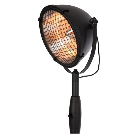 SUNRED | Heater | RSS19, Indus Bright Standing | Infrared | 2100 W | Number of power levels | Suitable for rooms up to m² | Bla - 2